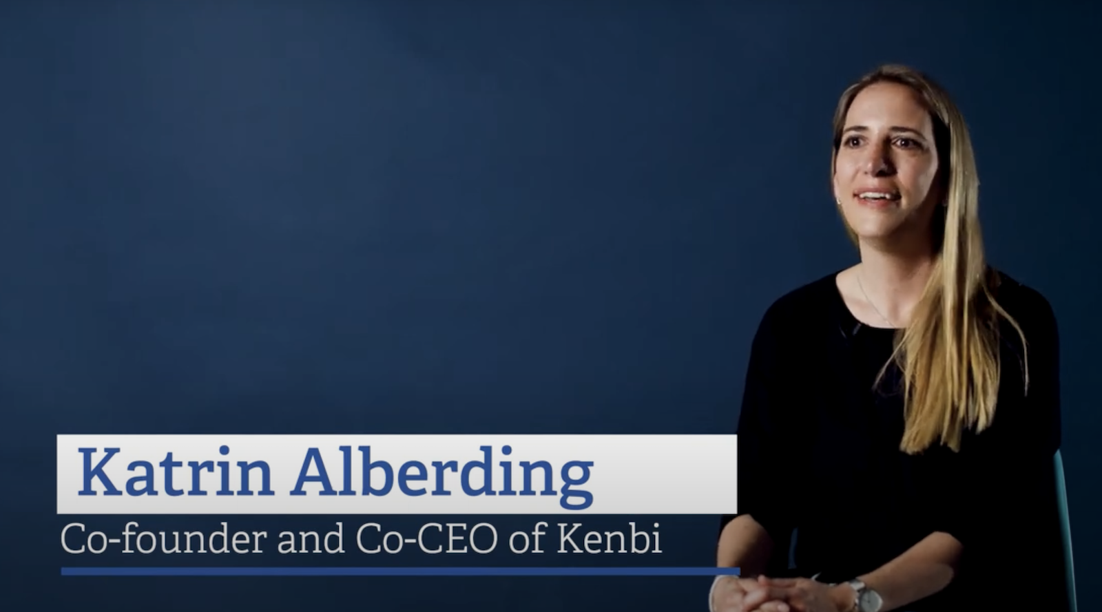 Kenbi katrin alberding video